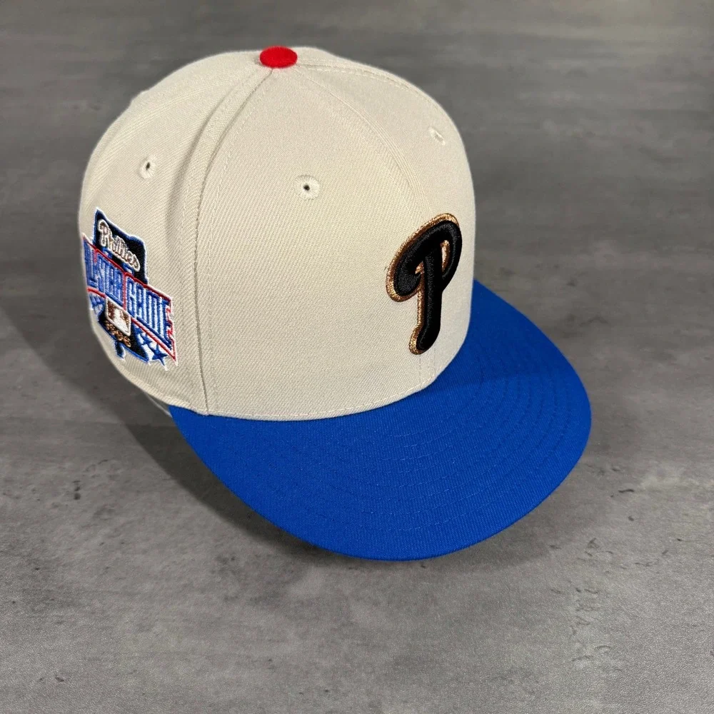 Hat Club Philadelphia Phillies Hat Stone Blue‎ Black Copper Metallic Exclusive